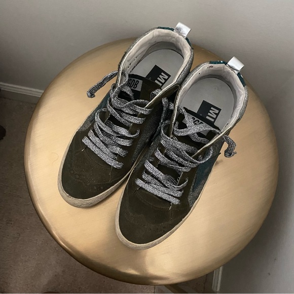 Golden Goose Mid Star High Top Sneakers - Picture 4 of 7